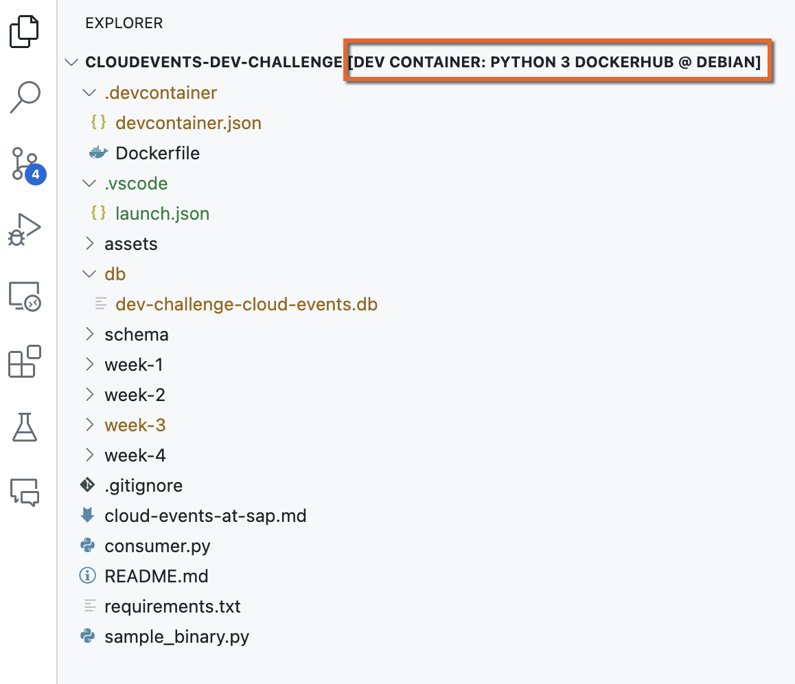 Dev Container running remotely
